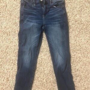Women's Blue and Navy Jeans